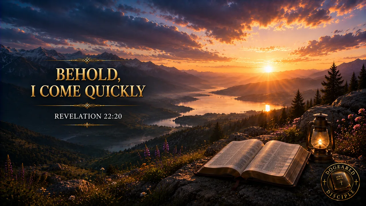 Behold, I Come Quickly Bible prophecy wallpaper preview