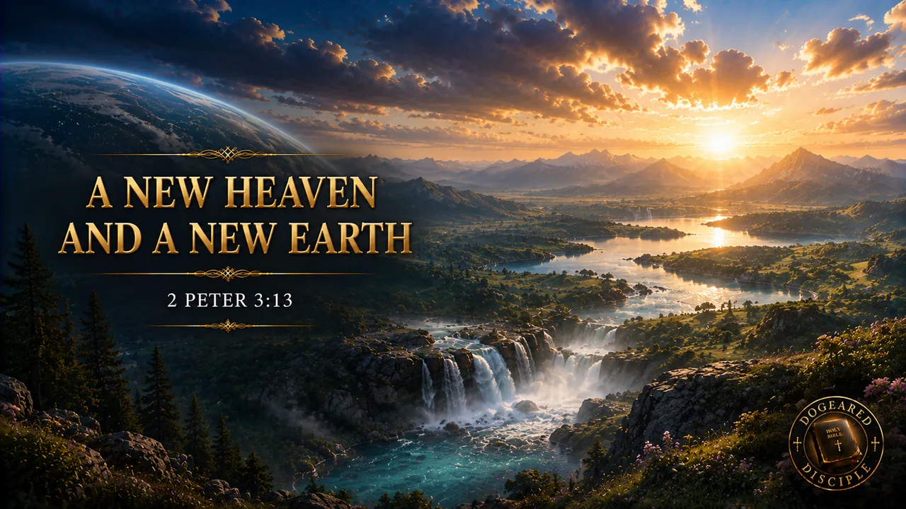 A New Heaven and a New Earth Bible prophecy wallpaper preview